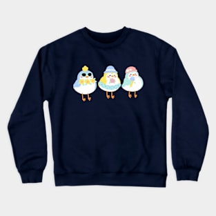 Target Birds Summer Cute Art Crewneck Sweatshirt